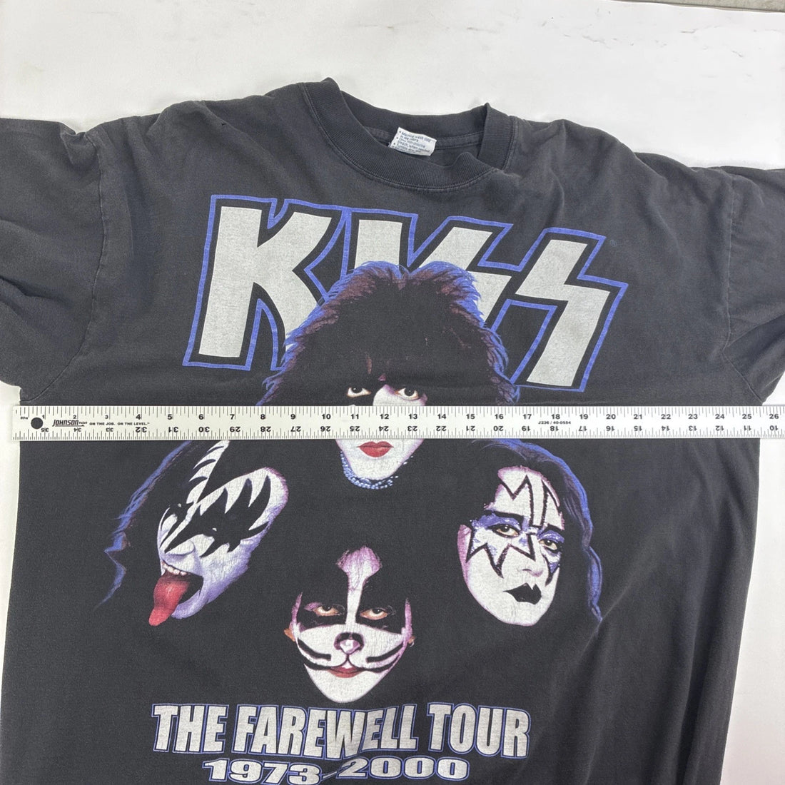 Vintage Kiss Legends Never Die Farewell Tour Band T-Shirt Size 2XL