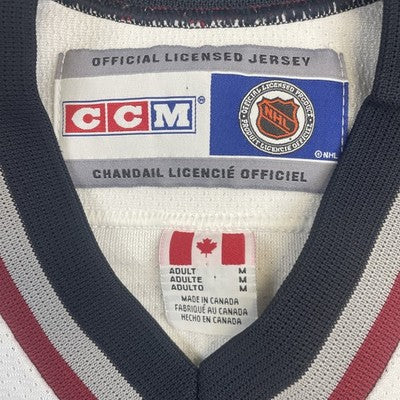 Vintage Vancouver Canucks Dan Cloutier CCM Jersey Size Medium NHL