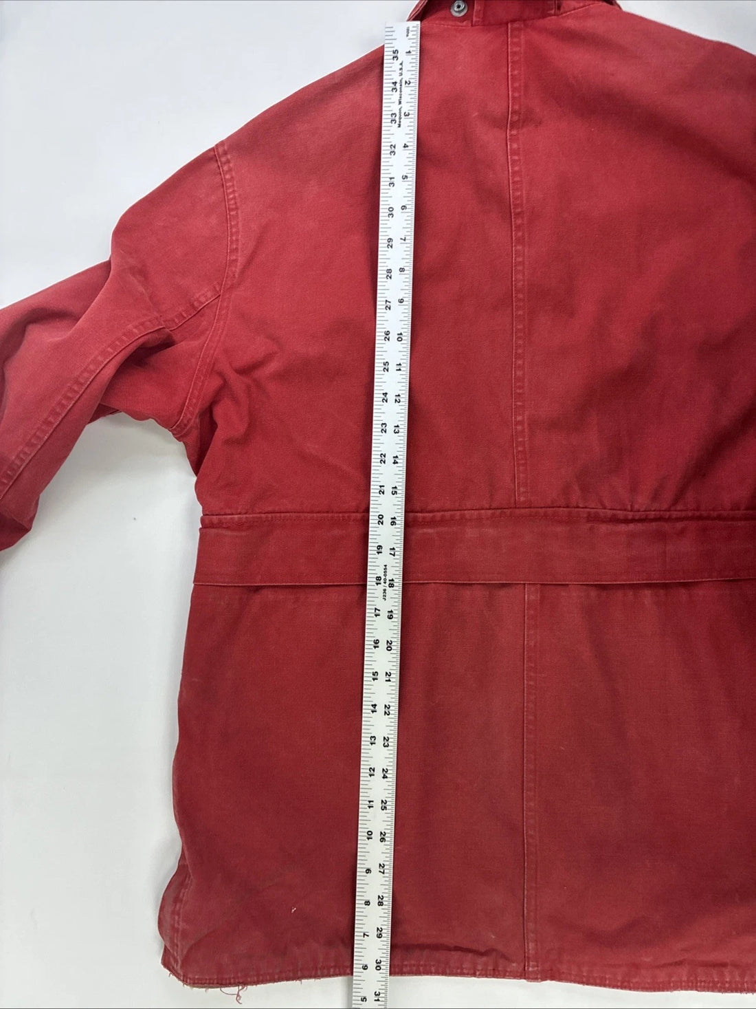 Vintage Red Hunting Field Coat Jacket Size Large