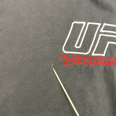 UFC Ultimate Fighting Championship Sweatshirt Hoodie Size Medium Black