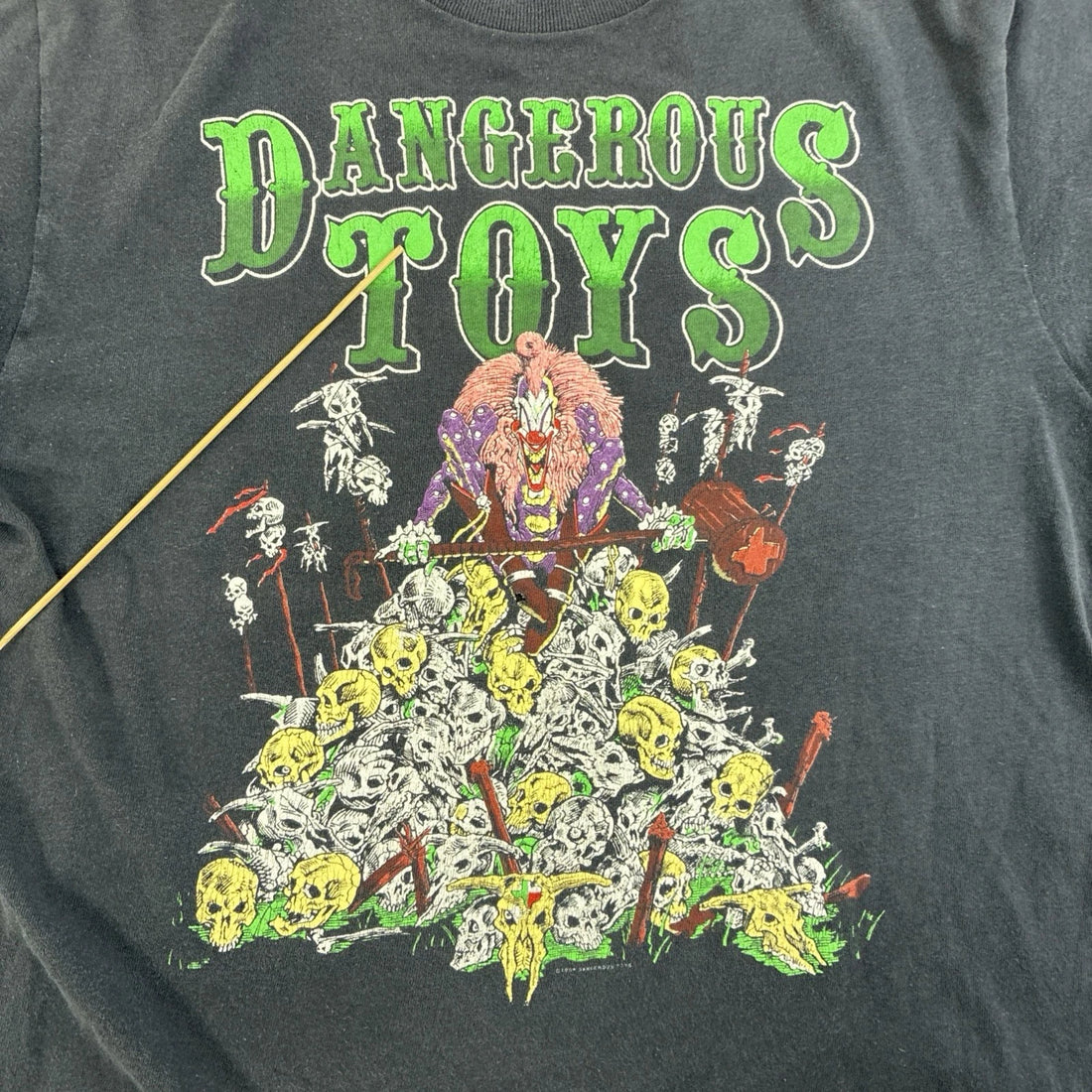Vintage Dangerous Toys Band T-Shirt Size Large 80s