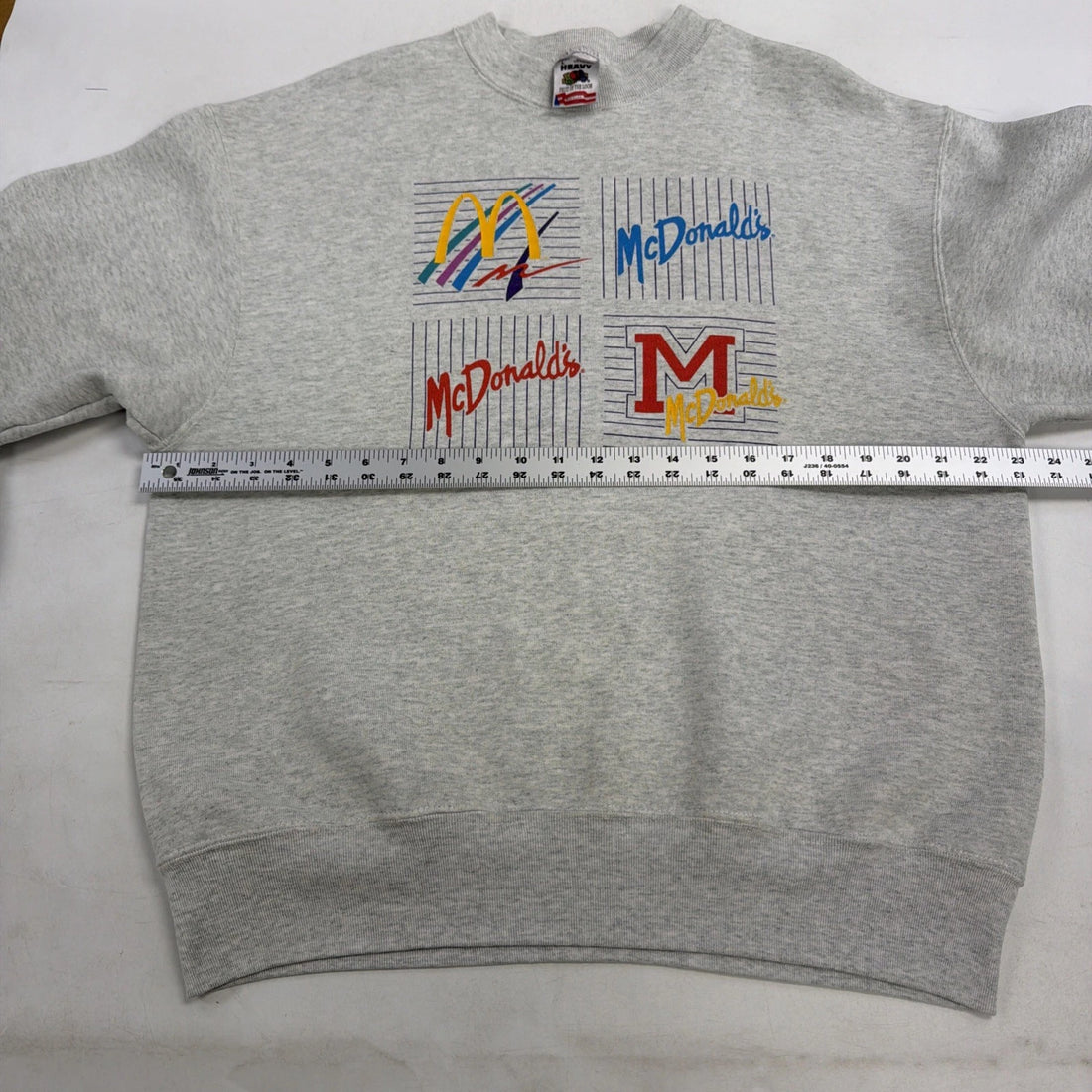 Vintage McDonald's Promo Crewneck Sweatshirt Size Large 90s