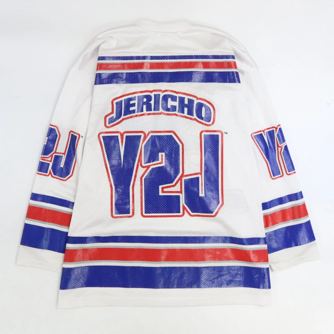 Vintage Chris Jericho Y2J Wrestling Hockey Jersey Size 2XL Attitude Era WWF