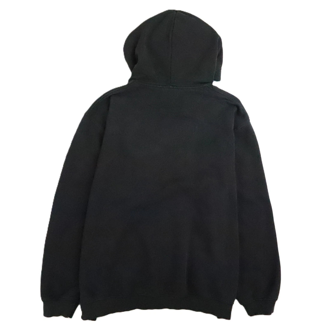 Vintage Nike Spell Out Sweatshirt Hoodie Size 2XL Black