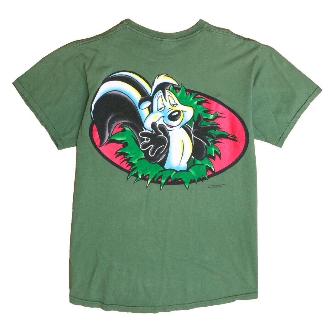 Vintage Pepe Le Pew Looney Tunes Changes T-Shirt Size XL 1996 90s
