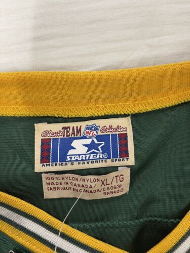 Vintage Green Bay Packers Brett Favre Starter Jersey Size 52 NWT NFL –  Throwback Vault