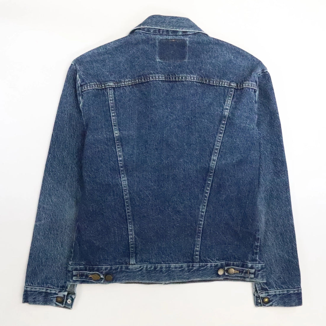 Vintage Wrangler Denim Trucker Jacket Size Large Blue