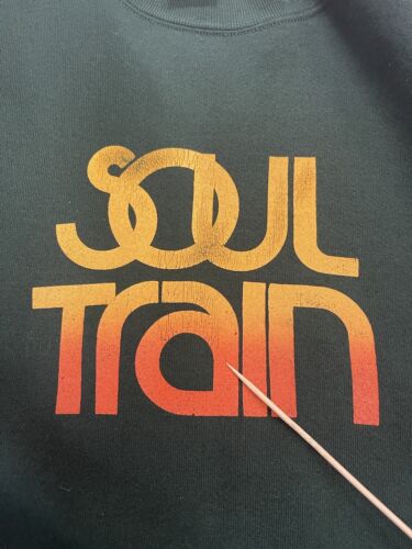 Vintage Soul Train TV Show Promo Crewneck Sweatshirt Size XL 90s