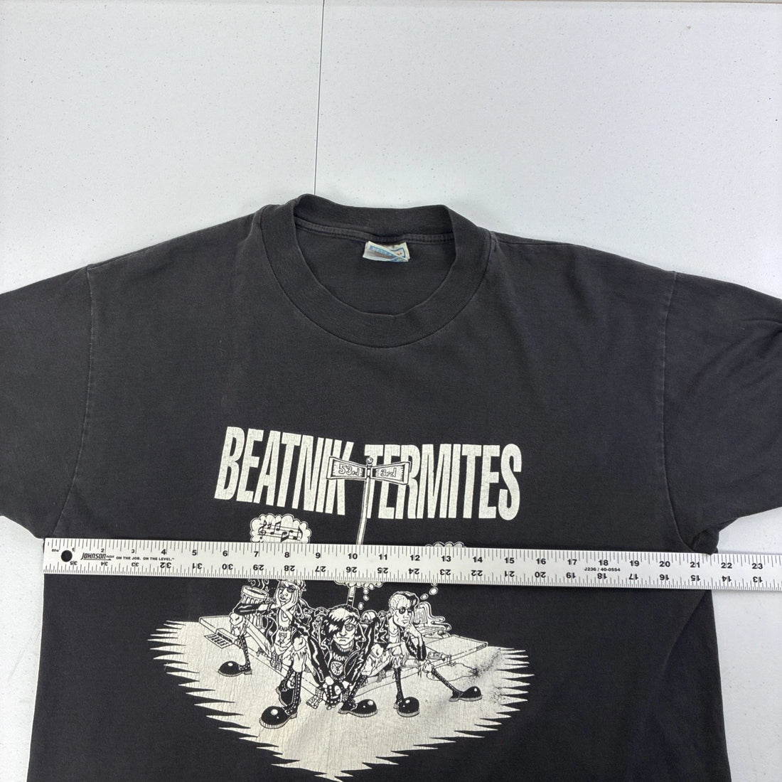 Vintage Beatnik Termites Band T-Shirt Size Large