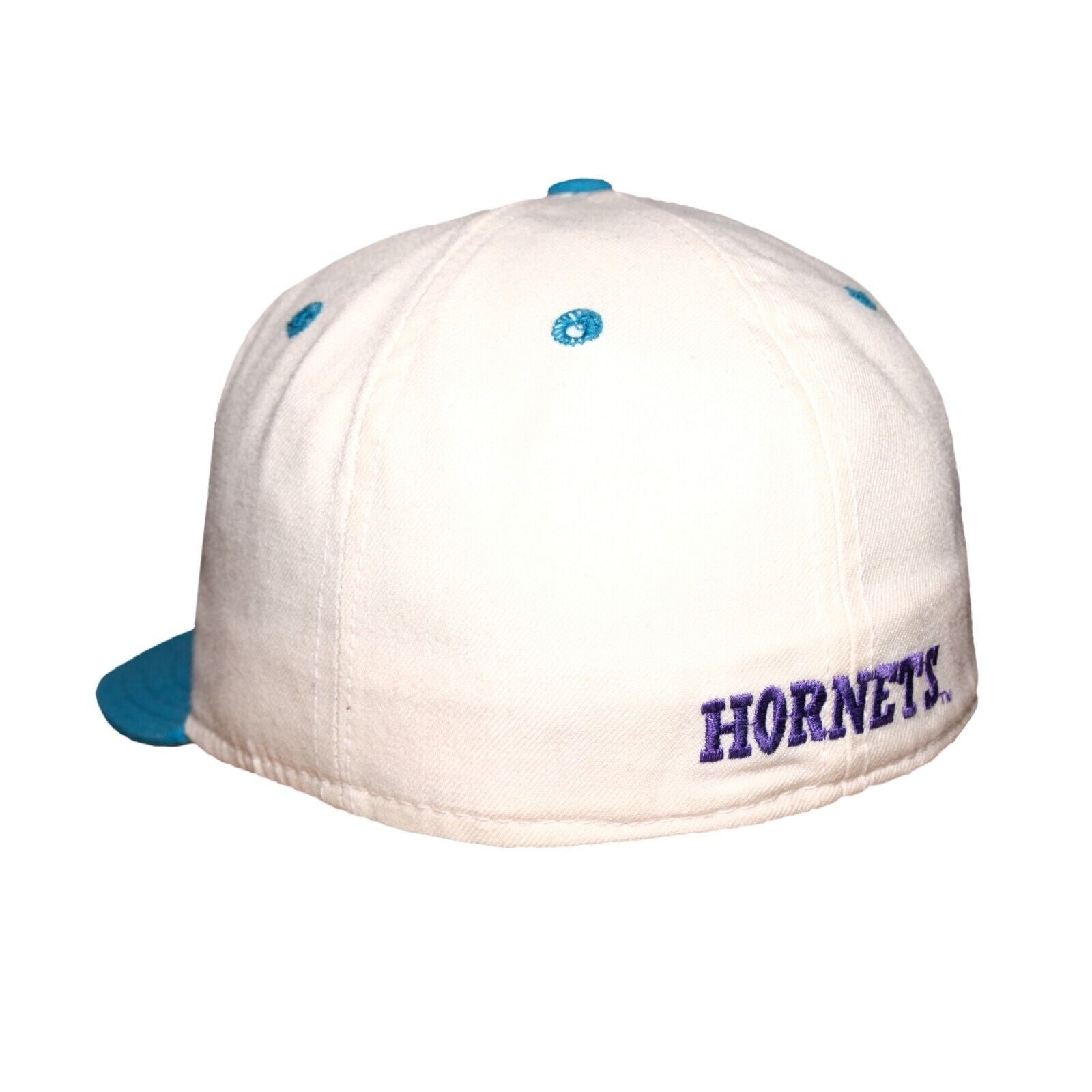 Vintage Charlotte Hornets Wool New Era Fitted Hat Size 7 1/4 90s