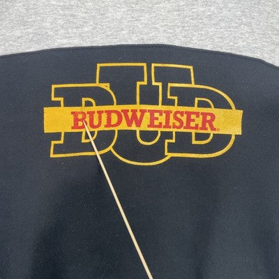 Vintage Budweiser Russell Athletic Crewneck Sweatshirt Size Large Beer Promo 90s