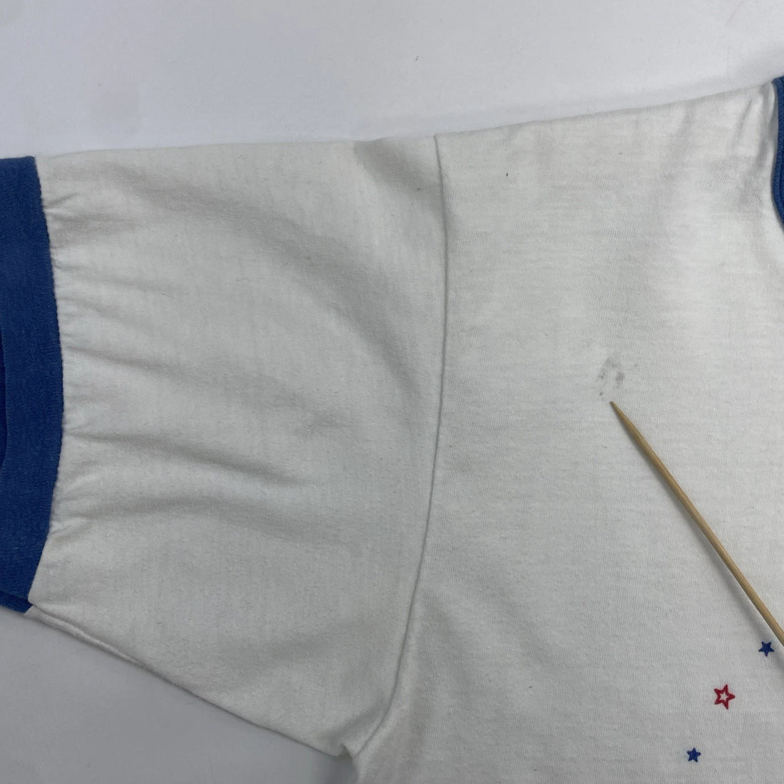 Vintage Mark Twain Hannibal Missouri Champion Ringer T-Shirt Size Large 80s