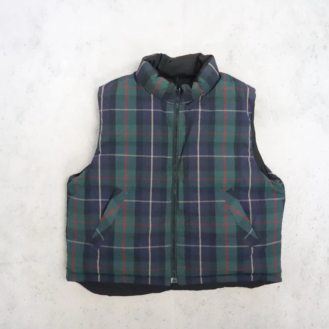 Vintage Eddie Bauer Puffer Vest Jacket Size XL Reversible