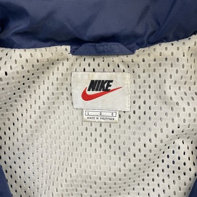 Vintage Nike Anorak Pullover Windbreaker Light Jacket Size Large Blue