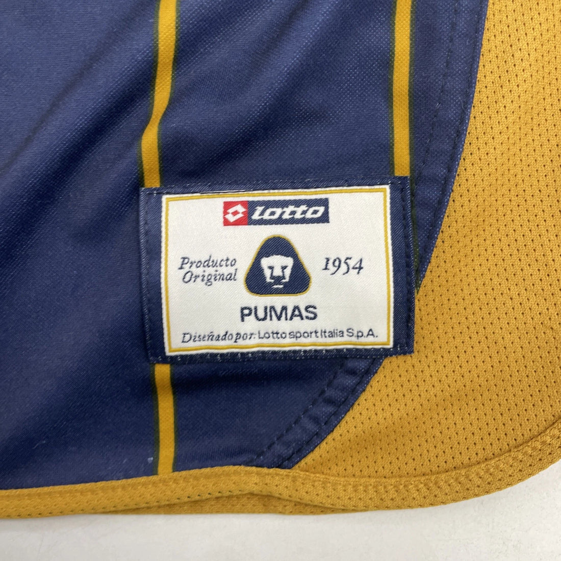 Vintage Pumas Unam Mauricio Lotto Soccer Football Jersey Size Medium Liga MX