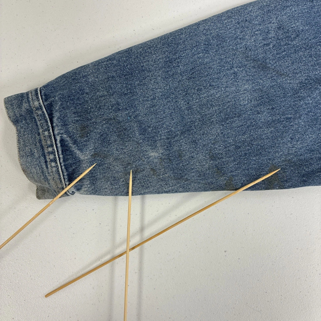 Vintage Mecca Jeans Denim Trucker Jacket Size XL Y2K