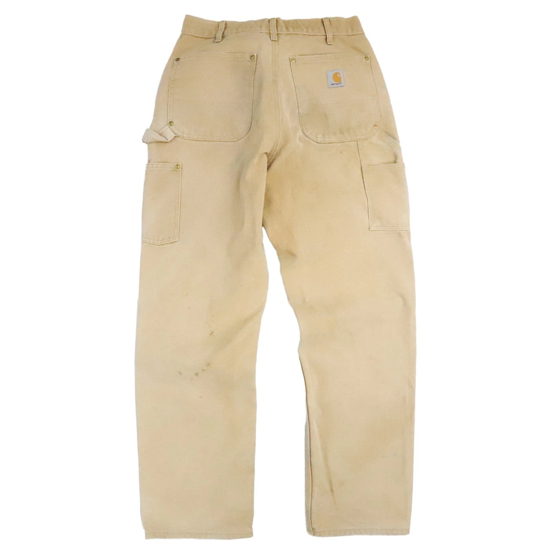 Carhartt Canvas Carpenter Double Knee Work Pants Size 32 X 32 Brown
