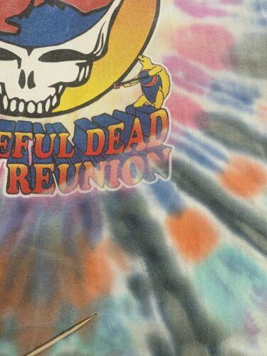 Grateful Dead Terrapin Station Family Reunion Tie Dye T-Shirt Large Band