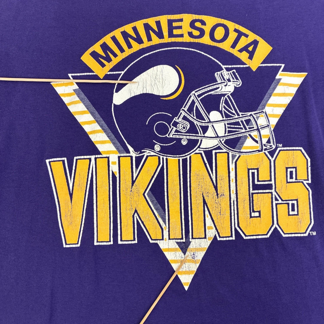 Vintage Minnesota Vikings T-Shirt Size XL 90s NFL