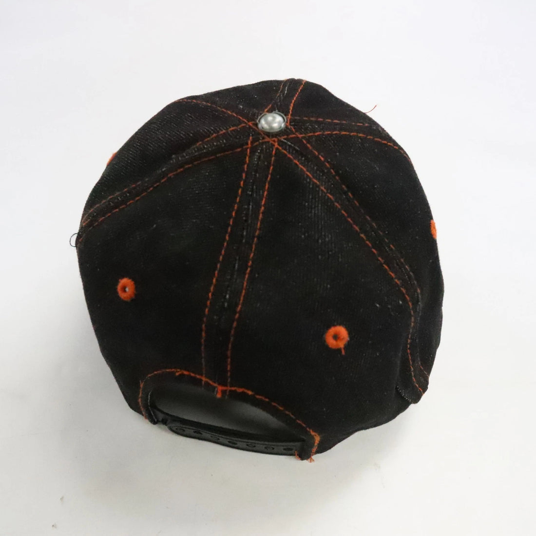 Vintage Harley Davidson Motorcycles Denim Snapback Hat OSFA
