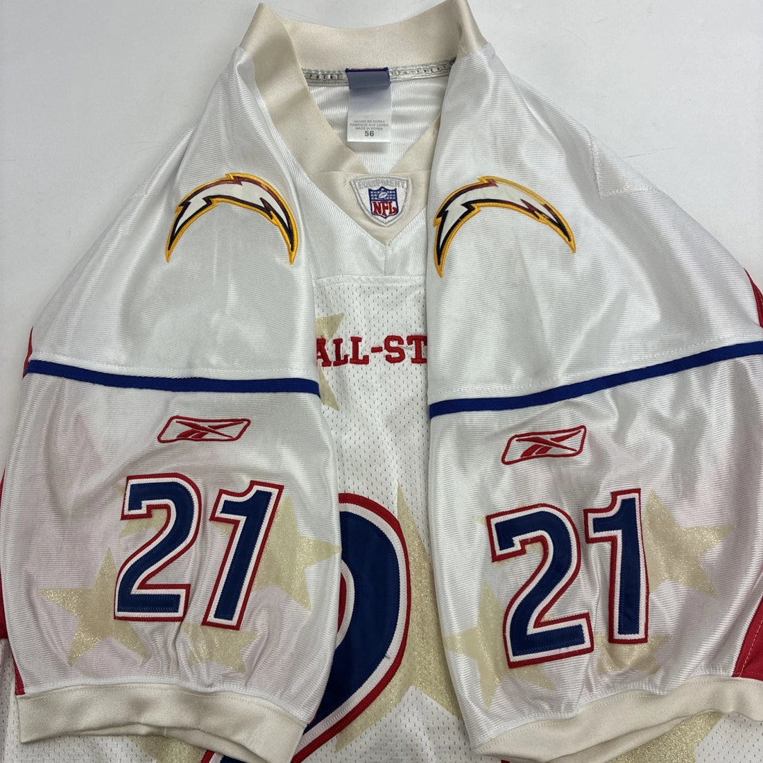 Vintage LaDainian Tomlinson All Star Pro Bowl 2003 Authentic Reebok Jersey 56