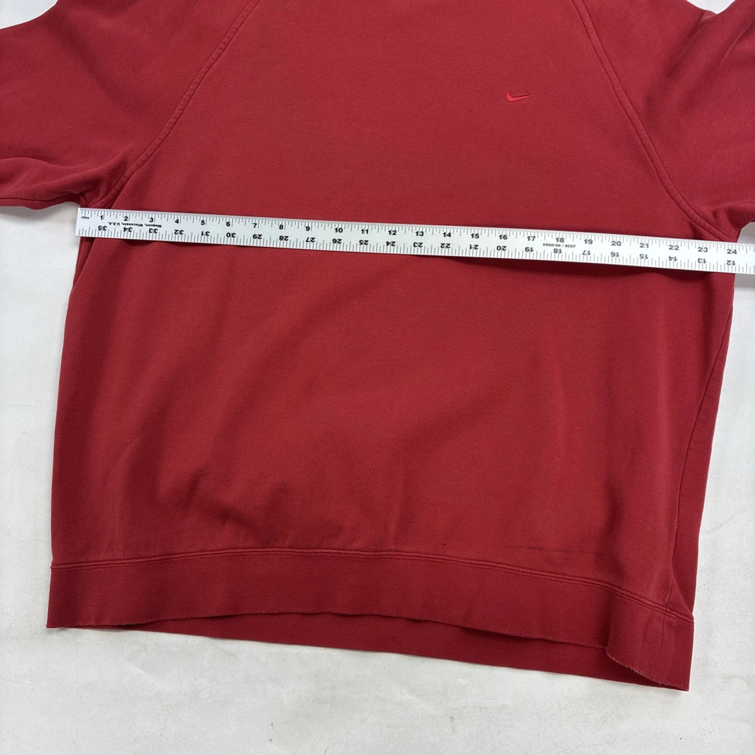 Vintage Nike Crewneck Sweatshirt Size XL Tonal Red Embroidered Swoosh