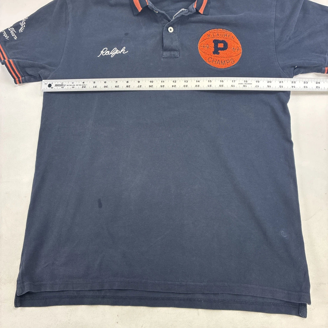 Polo Ralph Lauren Tiger Basketball Rugby T-Shirt Size XL