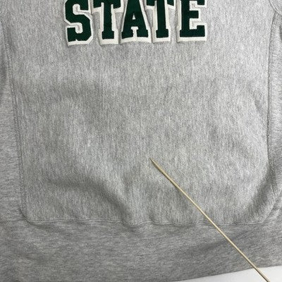 Vintage Michigan State Champion Reverse Weave Crewneck Sweatshirt Size XL 90s