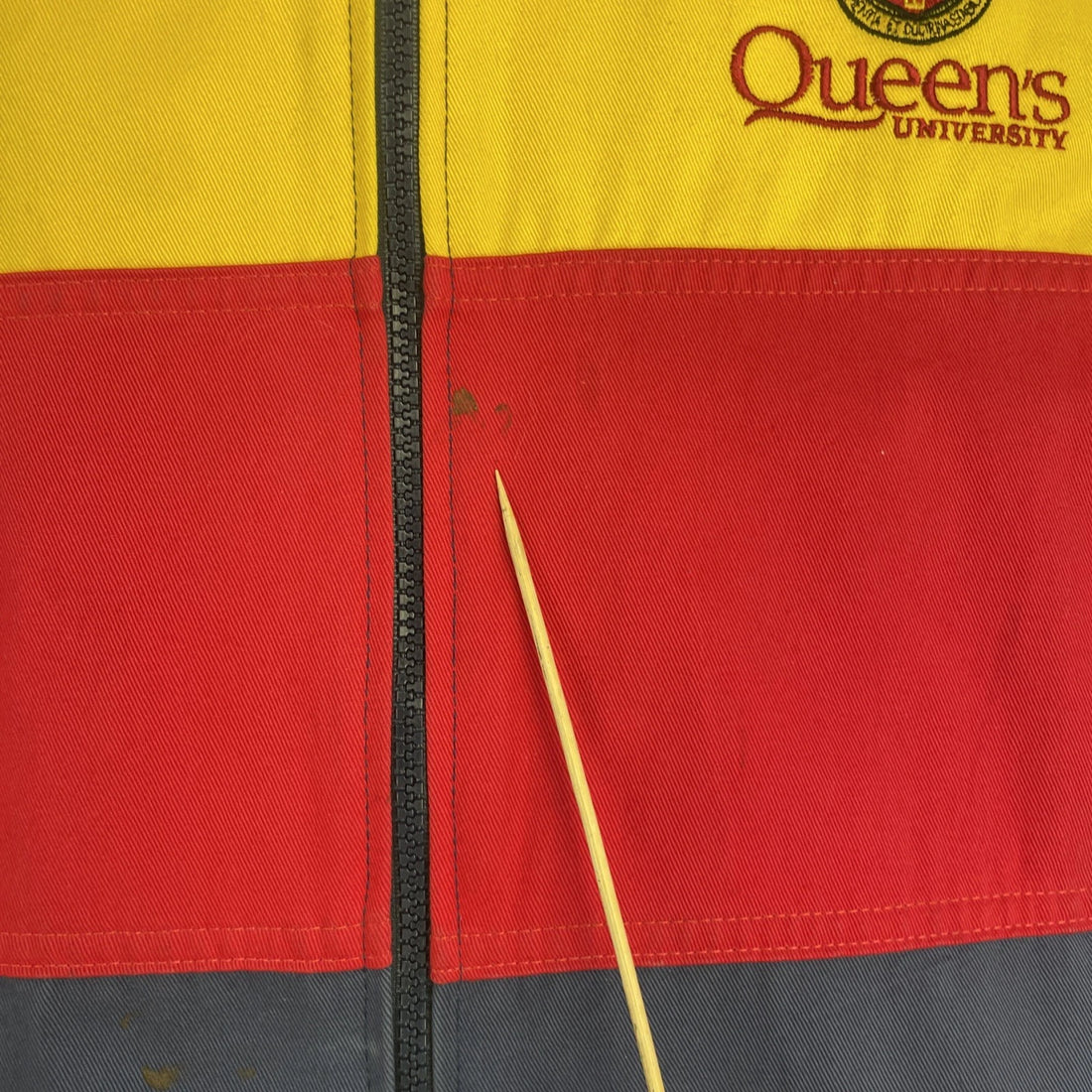 Vintage Queen's Barbarian Rugby Coat Jacket Size XL
