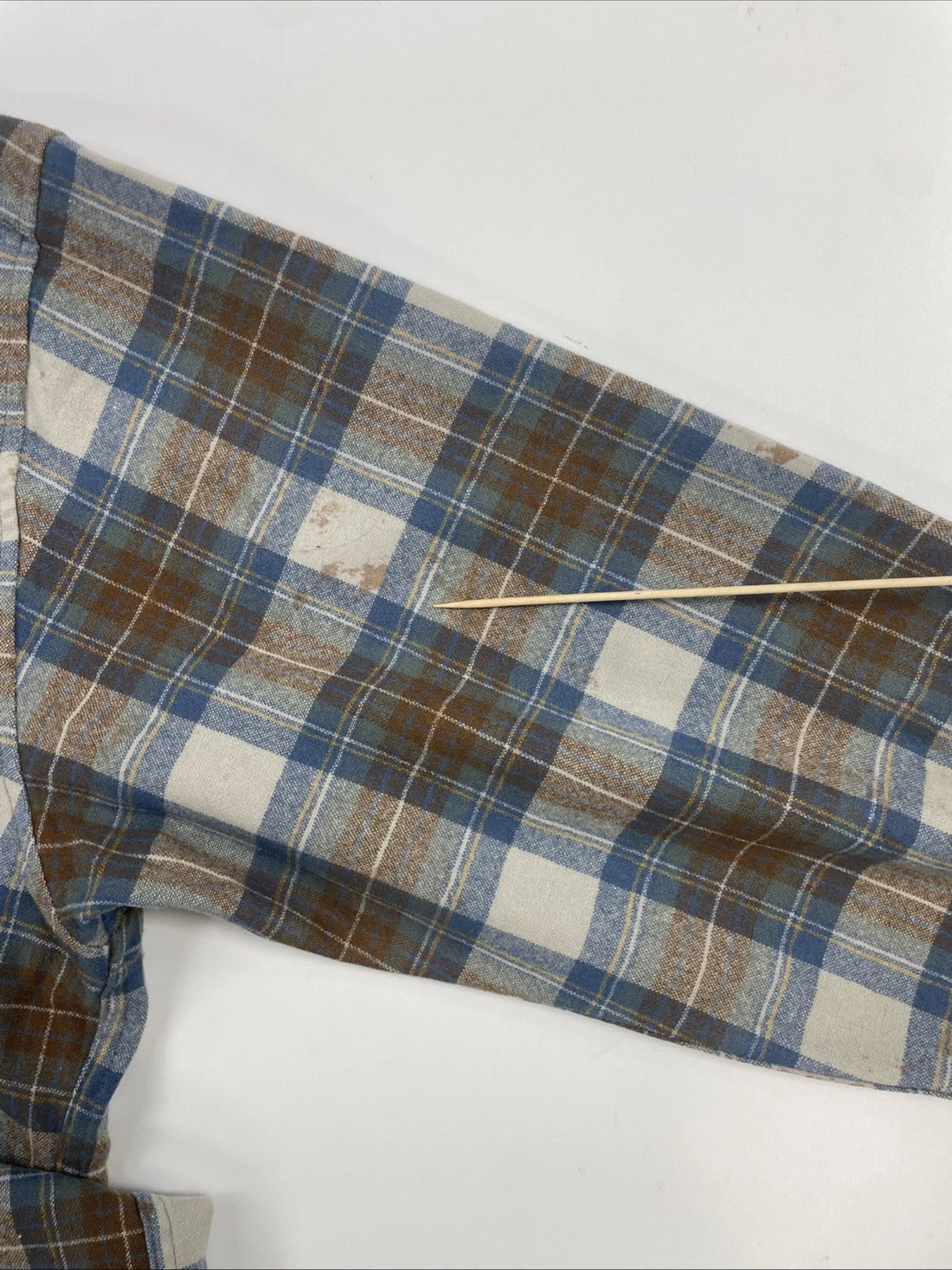 Pendleton Wool Fireside Button Up Shirt Size XL Long Plaid