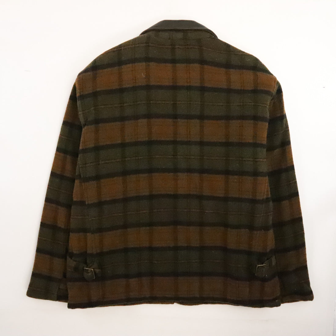 Structure Wool Coat Jacket Size Large Plaid