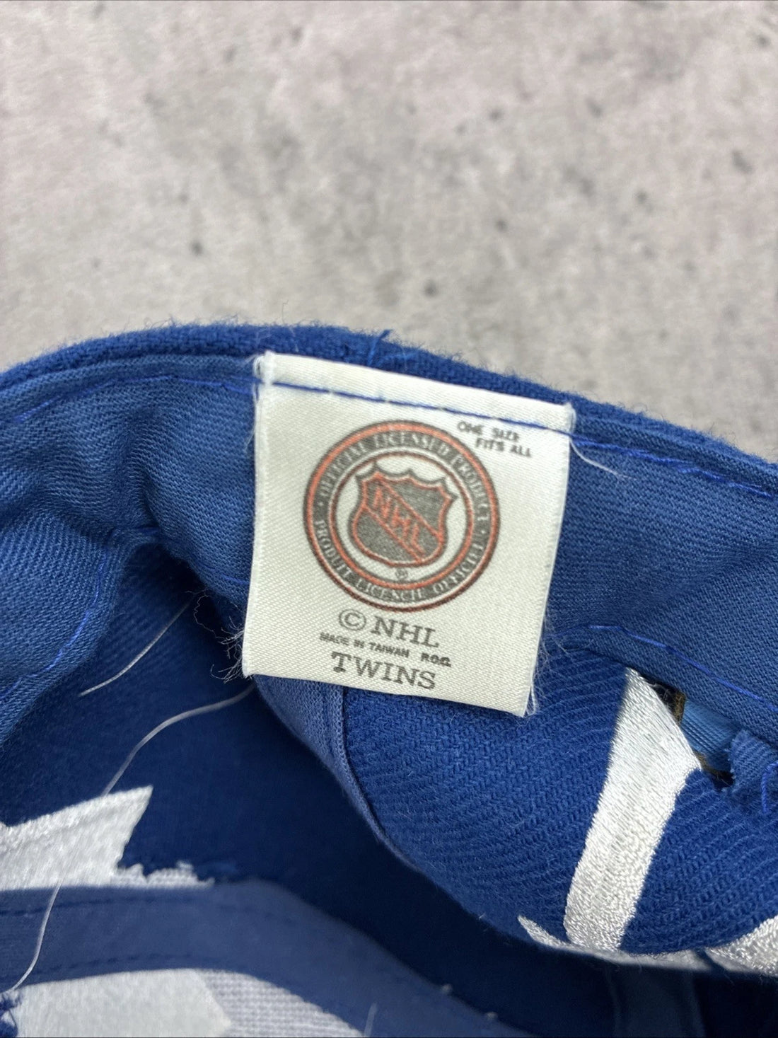 Vintage Toronto Maple Leafs Twins Snapback Hat Cap OSFA NHL