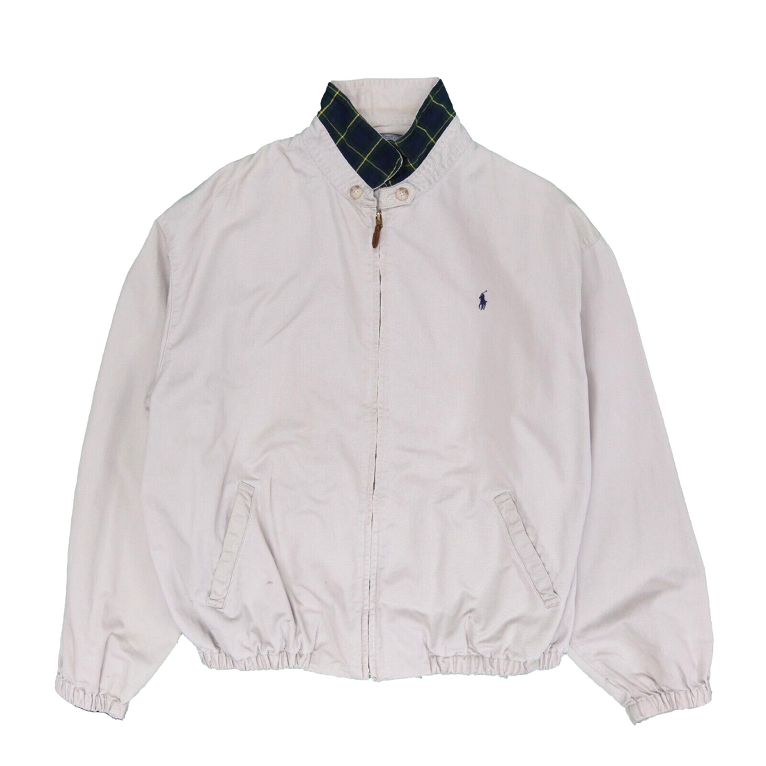 Vintage Polo Ralph Lauren Harrington Light Jacket Size XL Beige