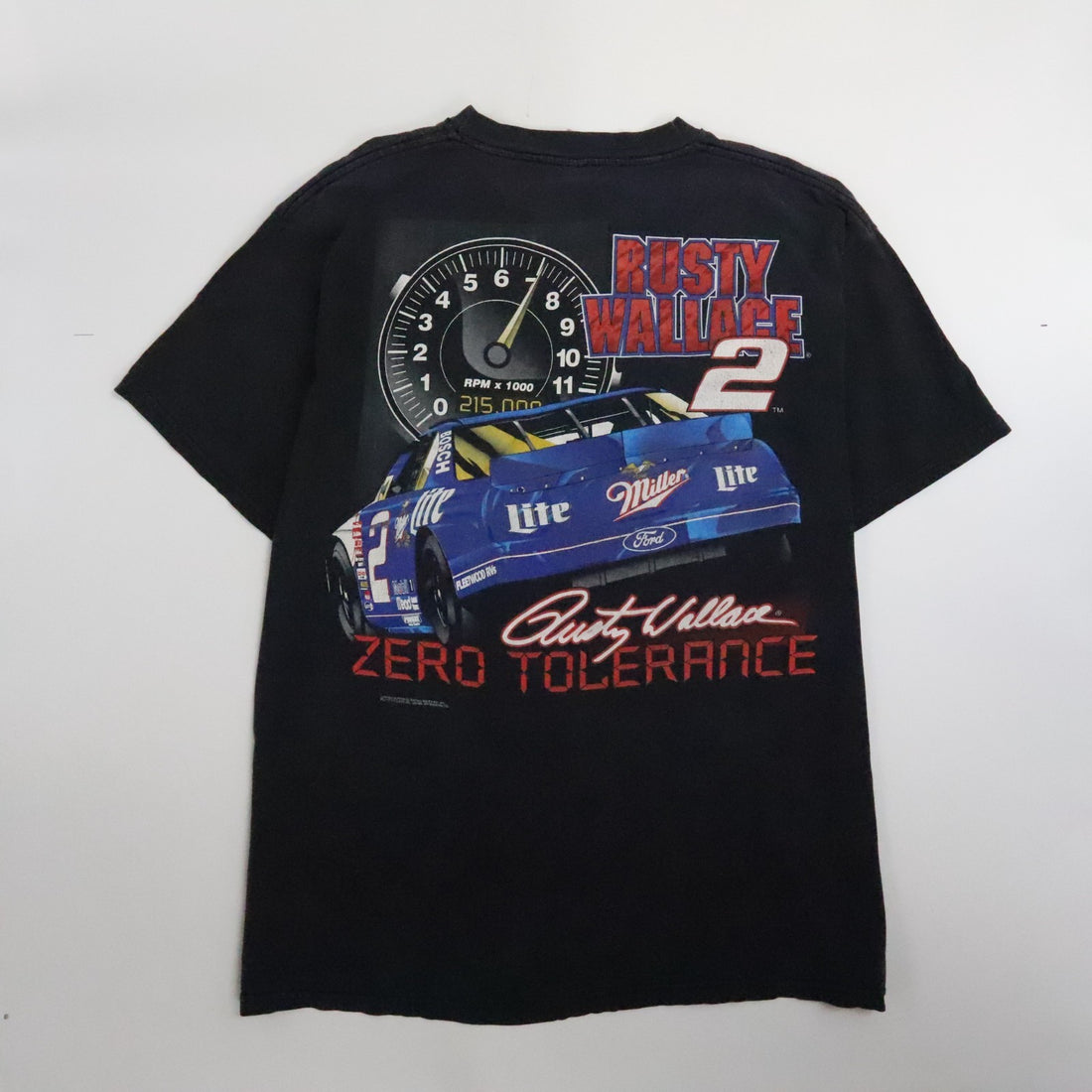Vintage Rusty Wallace Racing T-Shirt Size XL