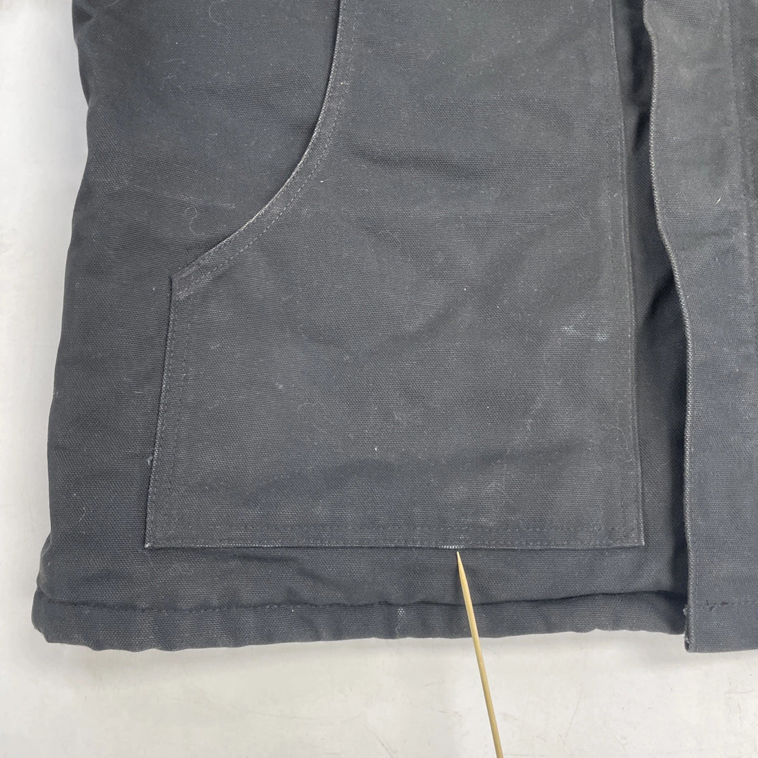 Carhartt Work Coat Jacket Size 2XL Black Loose Fit