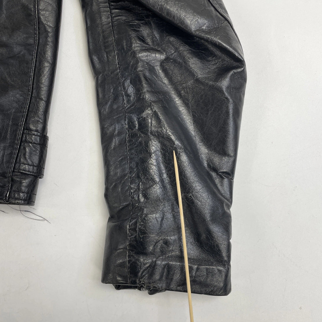 Albert Classic Leather Motorcycle Jacket Size Small