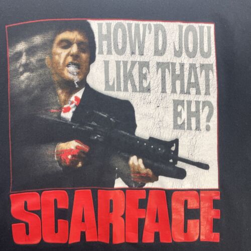 Scarface How'd You Like That Eh T-Shirt Size Large Movie Promo