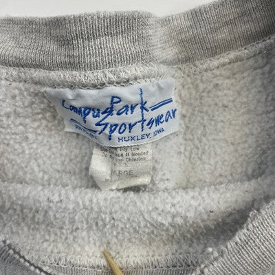 Vintage University Wisconsin Eau Claire Crewneck Sweatshirt Large Distressed