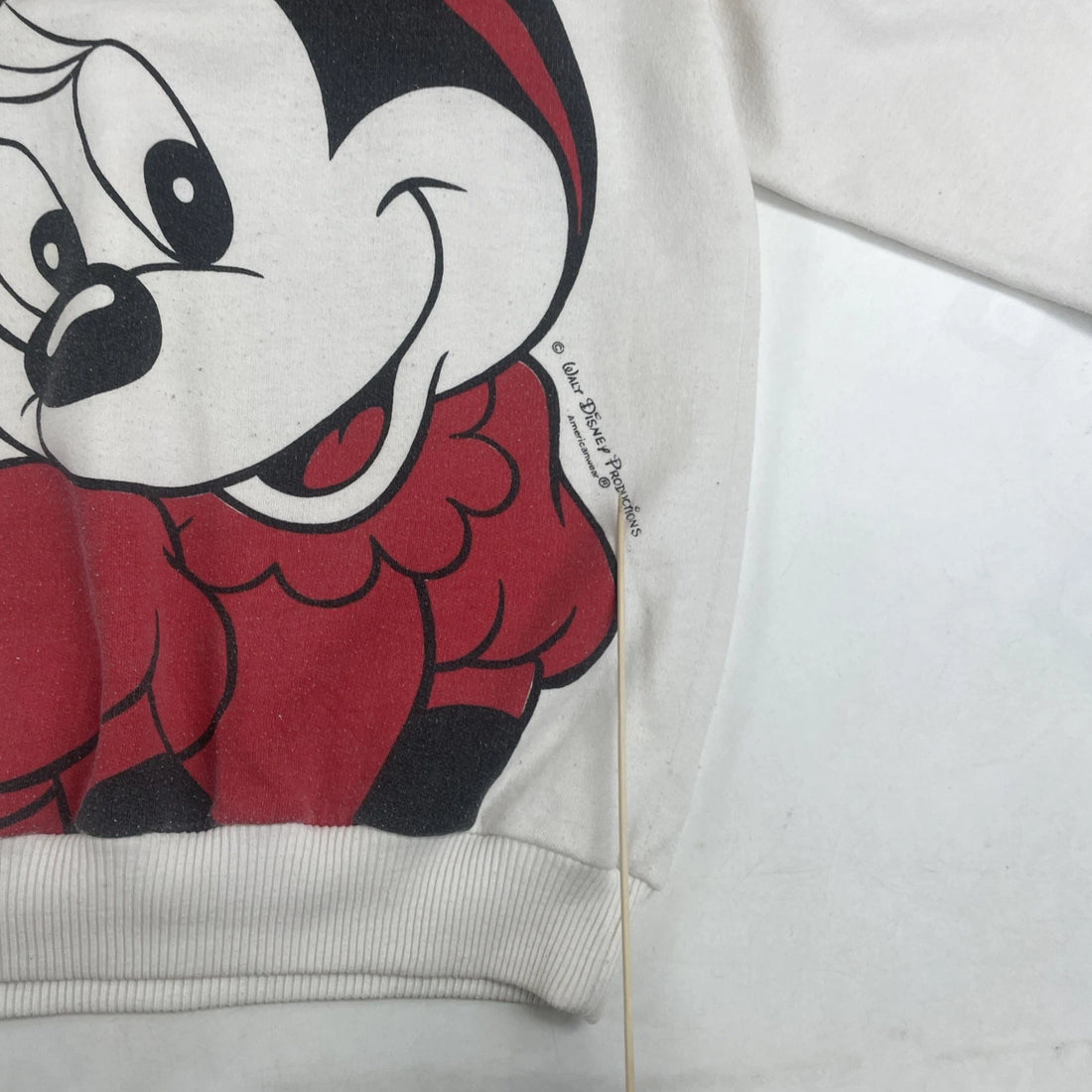 Vintage Minnie Mouse Disney Crewneck Sweatshirt Size XL Double Sided