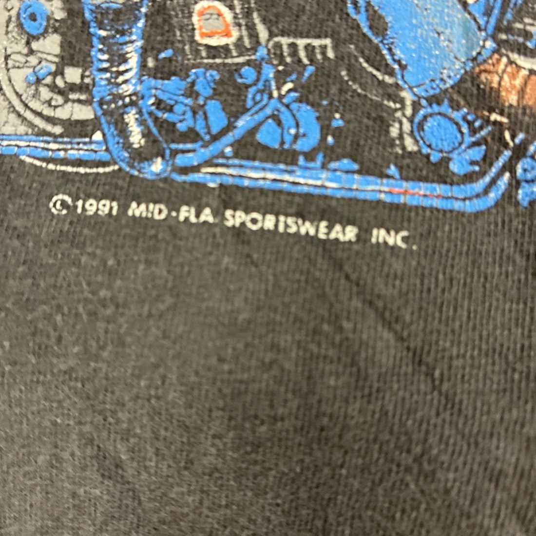 Vintage Bike Week Daytona Beach T-Shirt Size XL 1993 90s