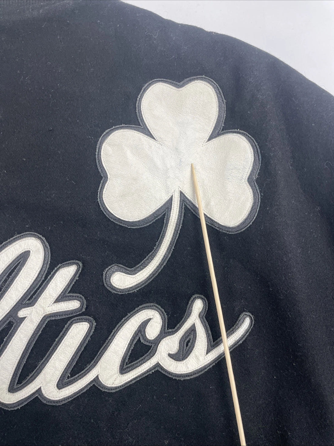 Boston Celtics JH Design Wool Varsity Jacket Size XL NBA