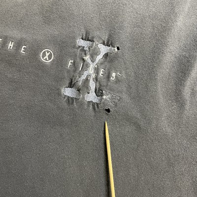 Vintage X-Files T-Shirt Size XL TV Show Promo 1994 90s