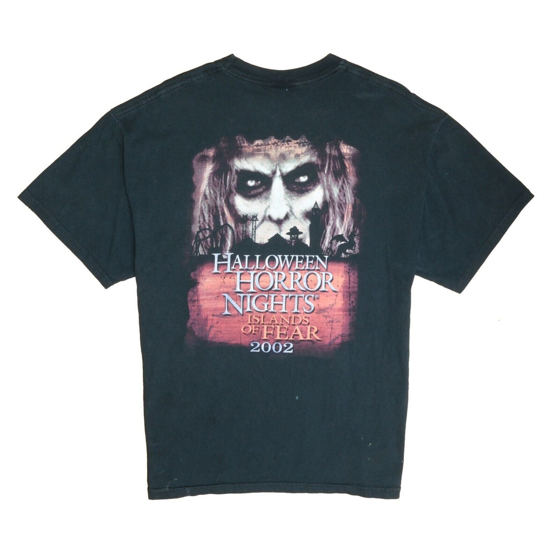 Vintage Halloween Horror Night Islands of Fear T-Shirt XL Universal Studios 2002