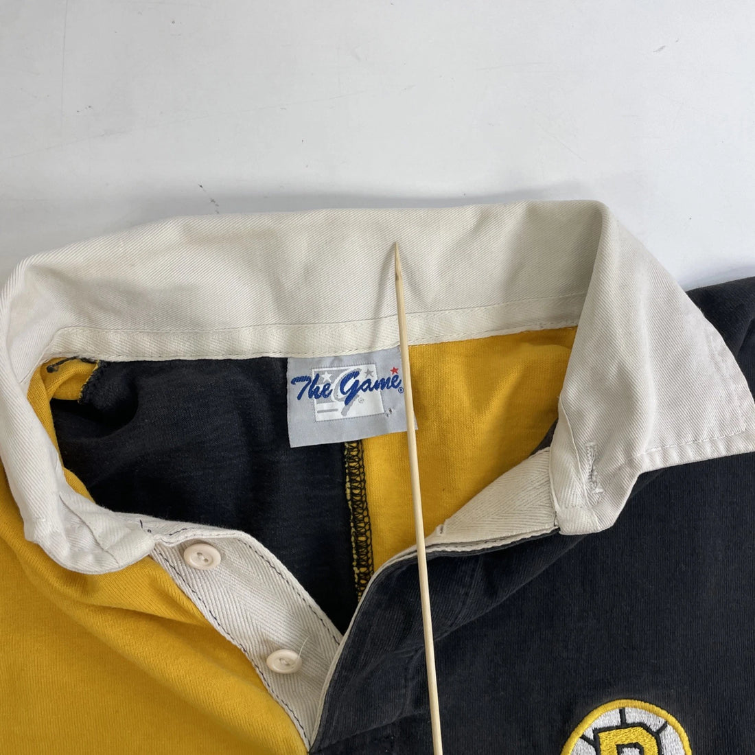 Vintage Boston Bruins Rugby Shirt Size XL NHL