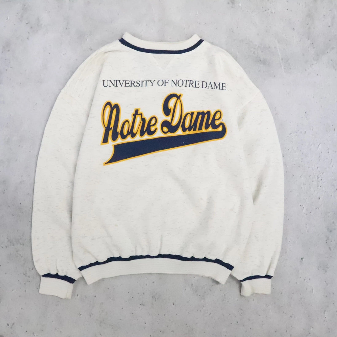 Vintage Notre Dame Fighting Irish Crewneck Sweatshirt Size XL 90s NCAA