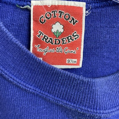 Vintage Cotton Traders Crewneck Sweatshirt Size Medium Striped