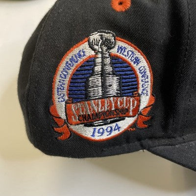 Vintage Stanley Cup Finals Wool Snapback Hat Cap 1994 90s NHL
