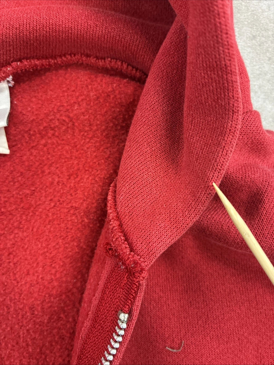 Nike Air Full Zip Sweatshirt Hoodie Size Large Tall Vintage