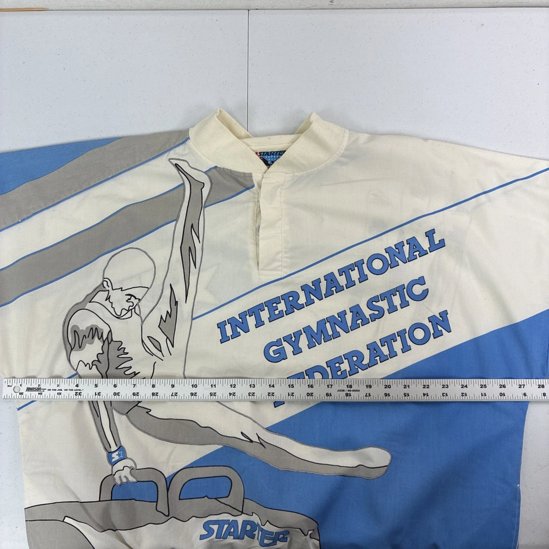 Vintage International Gymnastic Federation Starter Bomber Jacket Size XL 90s
