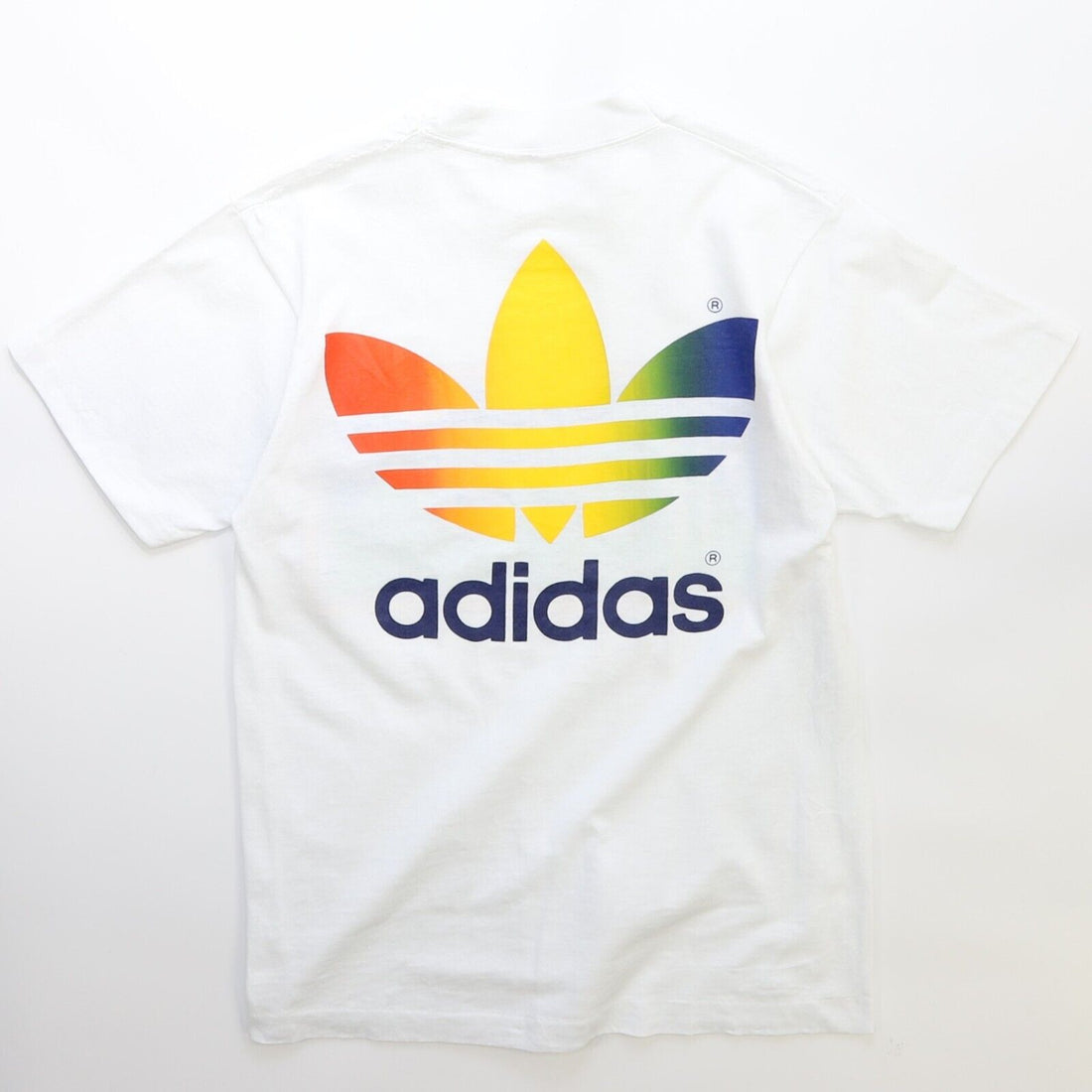 Vintage Adidas Rainbow Adidas T Shirt Vintage Adidas Van Der Meer